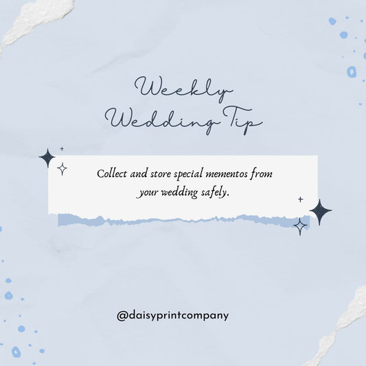 Weekly Wedding Tip #4