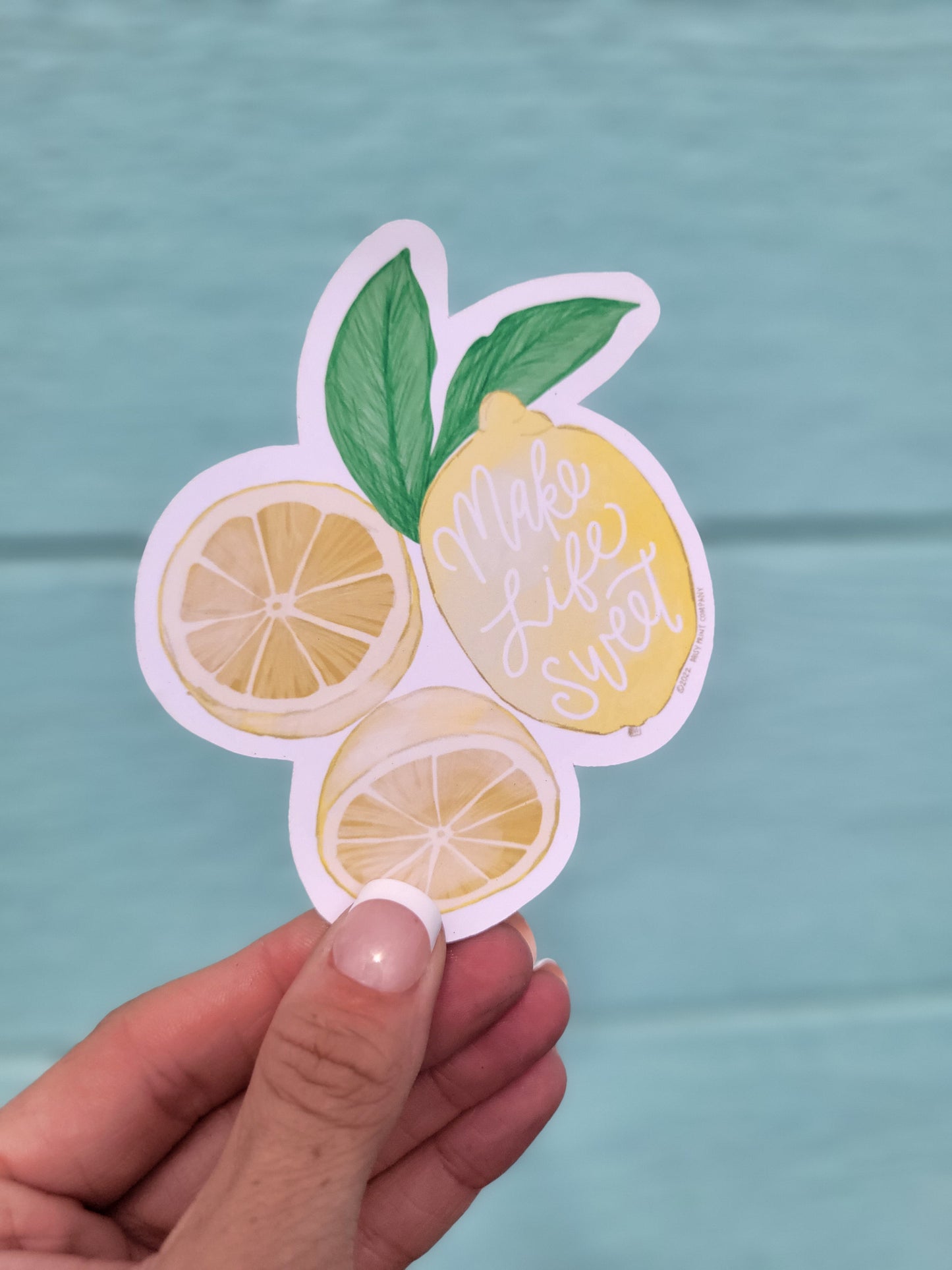 Make Life Sweet Sticker - Foster Village Lemonade Fundraiser, 100% of profits donated!