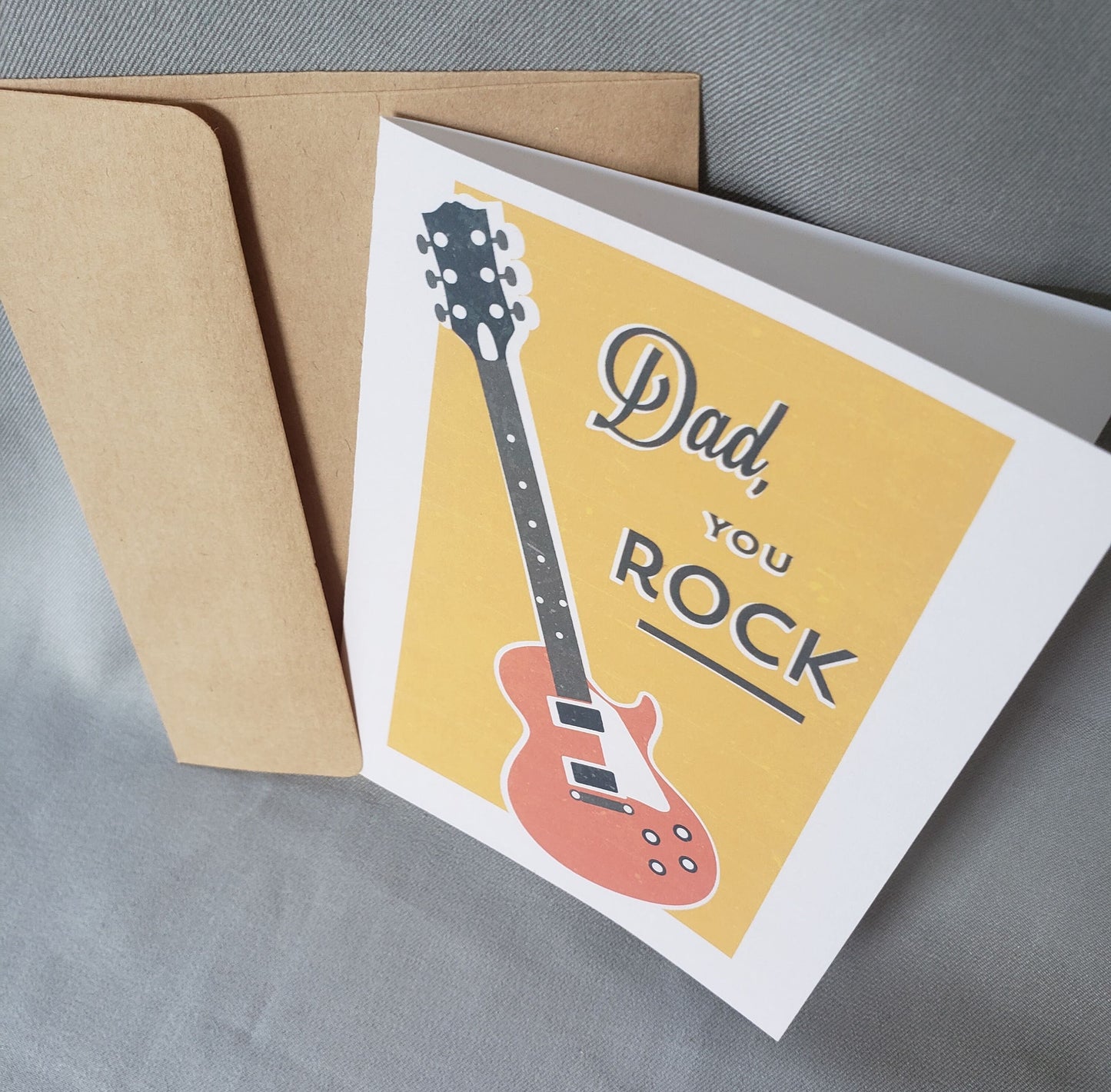 Father's Day Card - Dad, You Rock