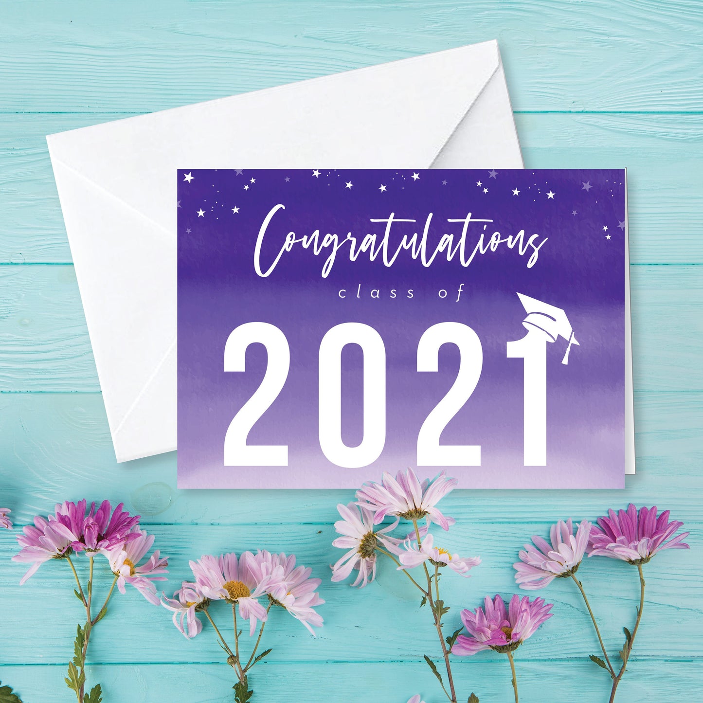 Graduation Greeting Card - Congratulations Class of 2021