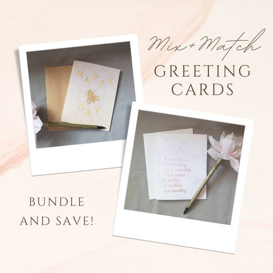 Mix and Match Greeting Card Bundles - Buy more and save!